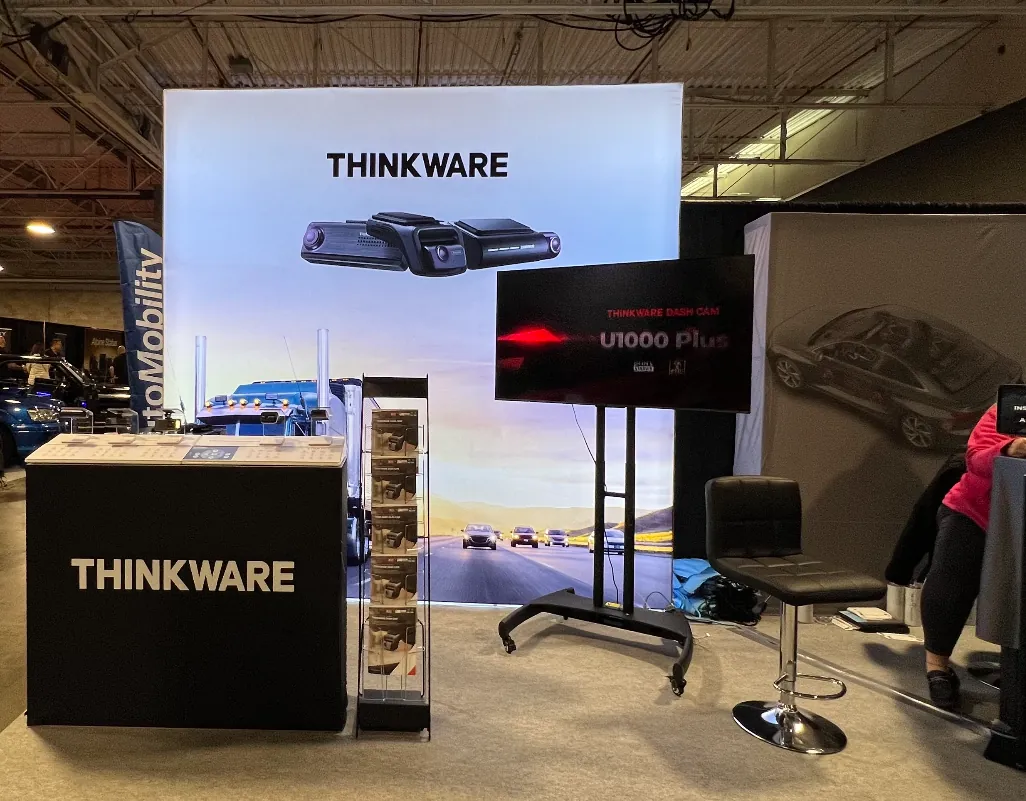Thinkware booth showcase at the 2025 CMA exhibition