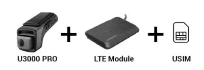 U3000 PRO, LTE module, and USIM bundle