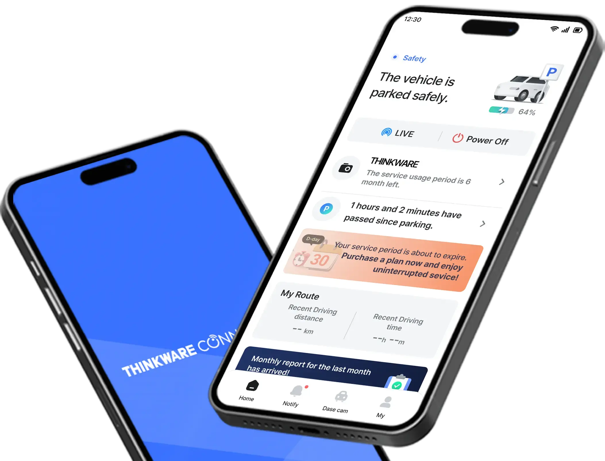 THINKWARE CONNECTED app